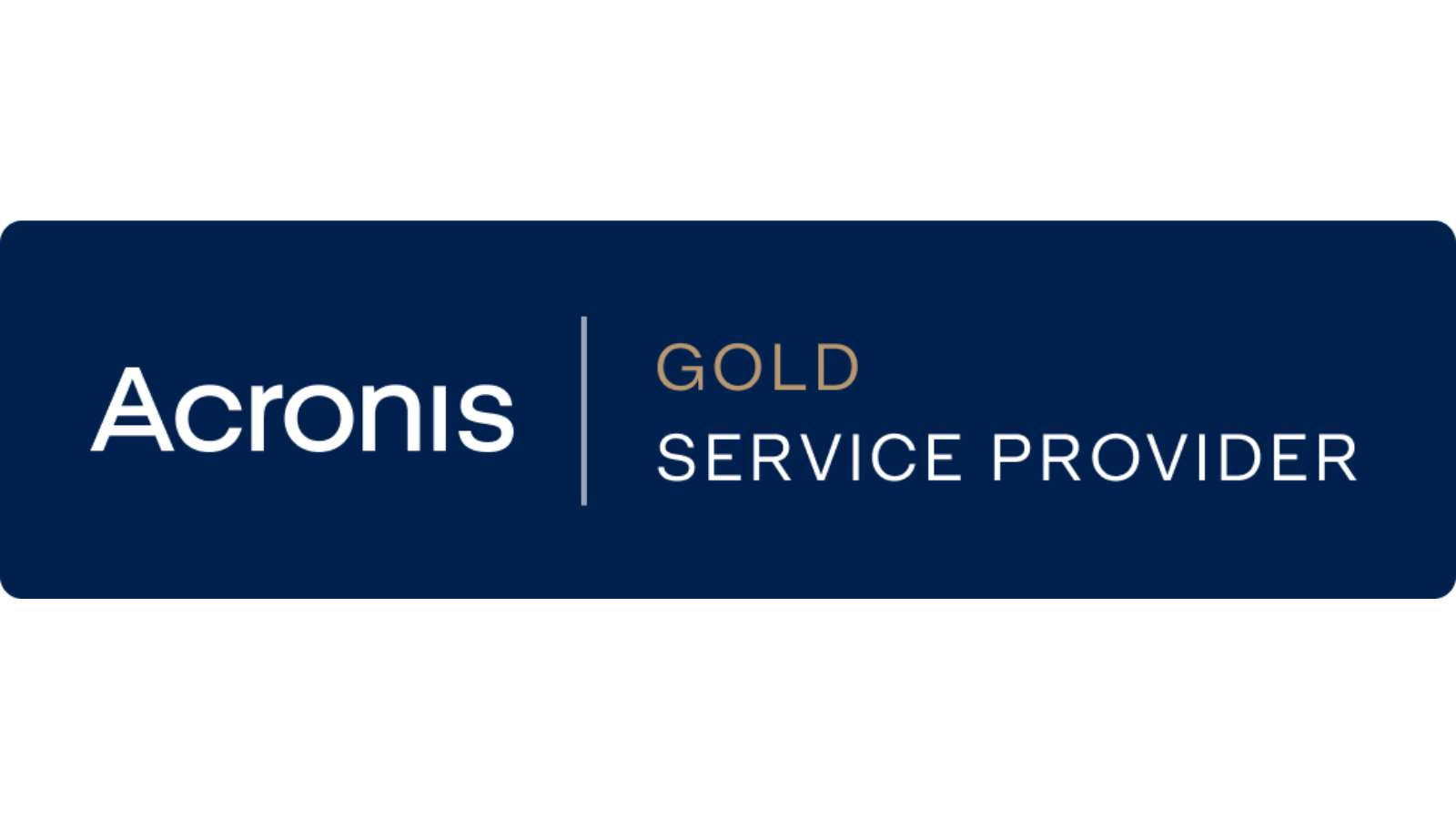 ACRONIS Gold Service Provider