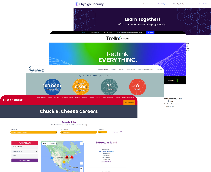 Powerful Career Sites