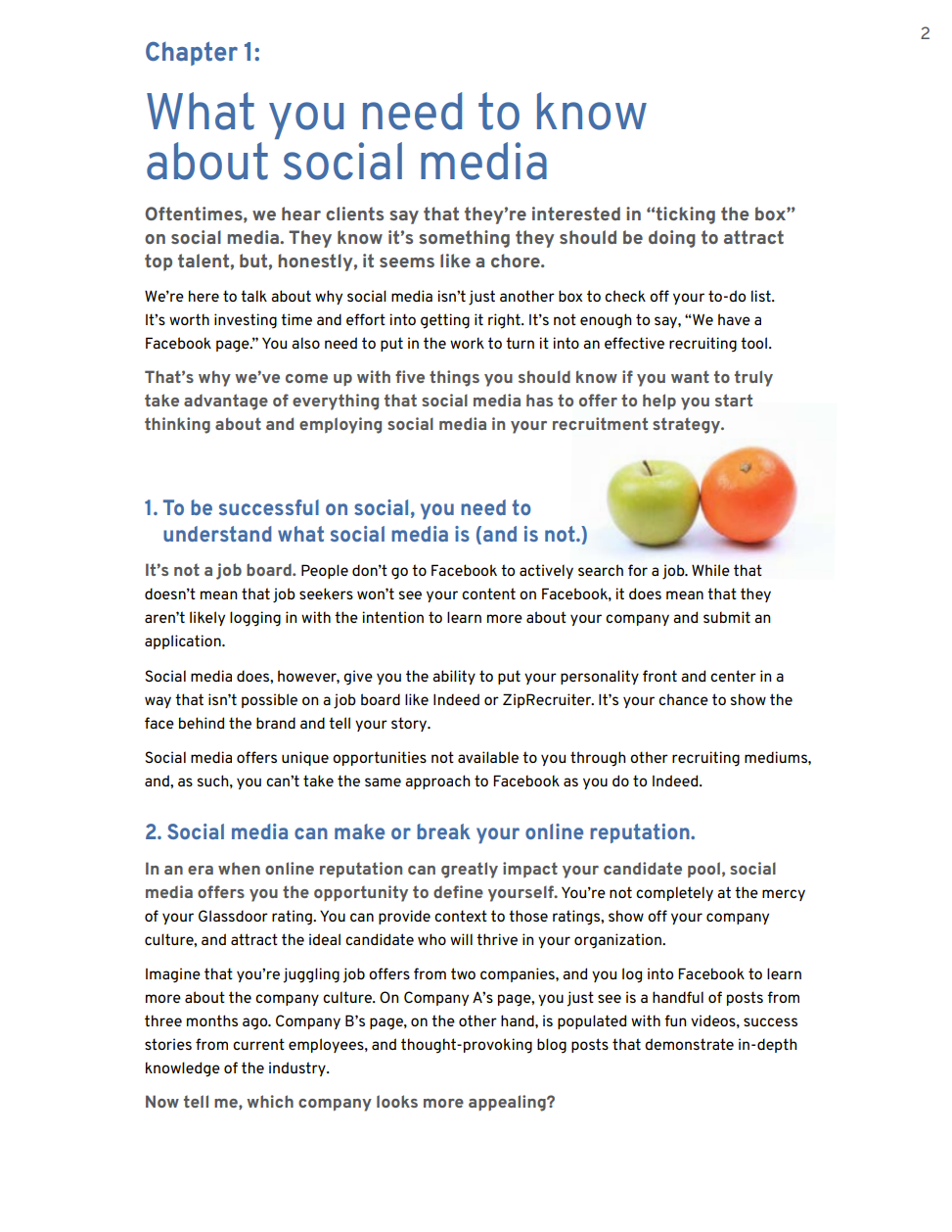 Wicresoft Social Media Guide Page 1