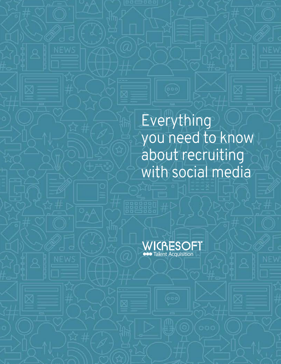 Wicresoft Social Media Guide Title Page